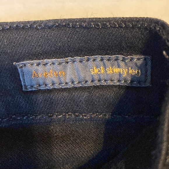 Citizens of Humanity Avedon Black Slick Skinny Leg - Picture 7 of 10